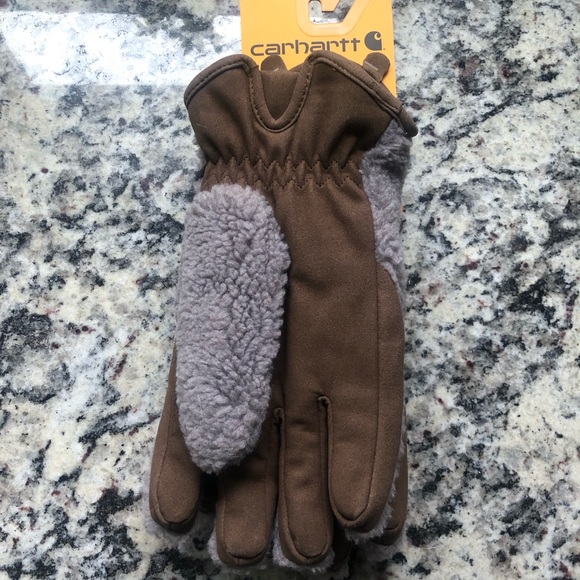 Carhartt Accessories Carhartt Womens Sherpa Winter Gloves Poshmark